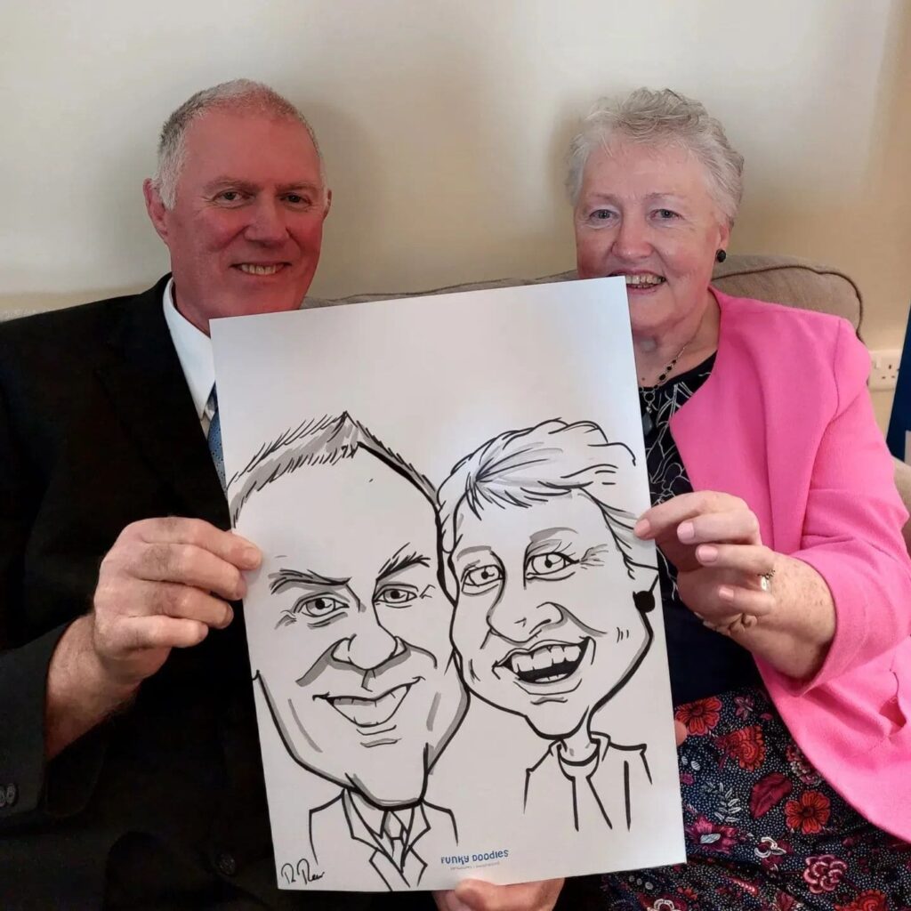 wedding caricature northern ireland 5