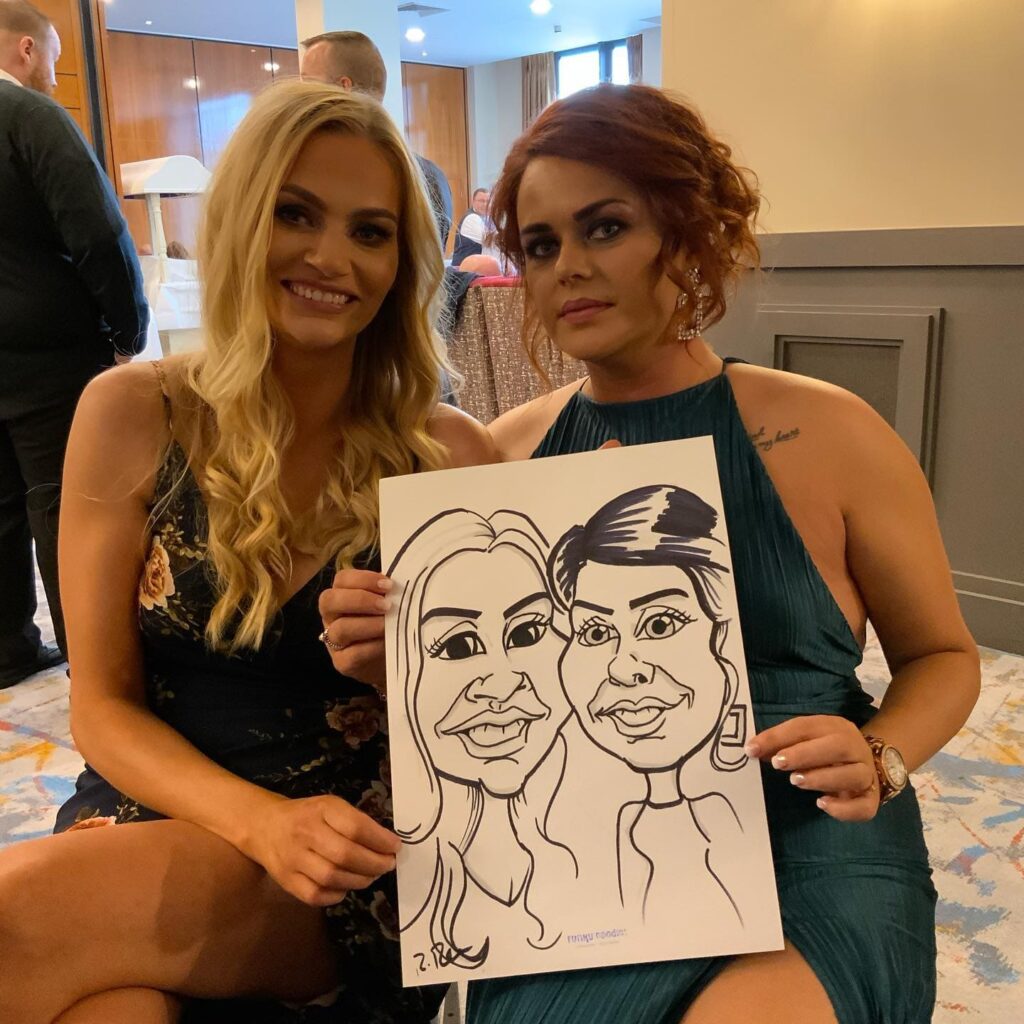 wedding caricature northern ireland gallery 11