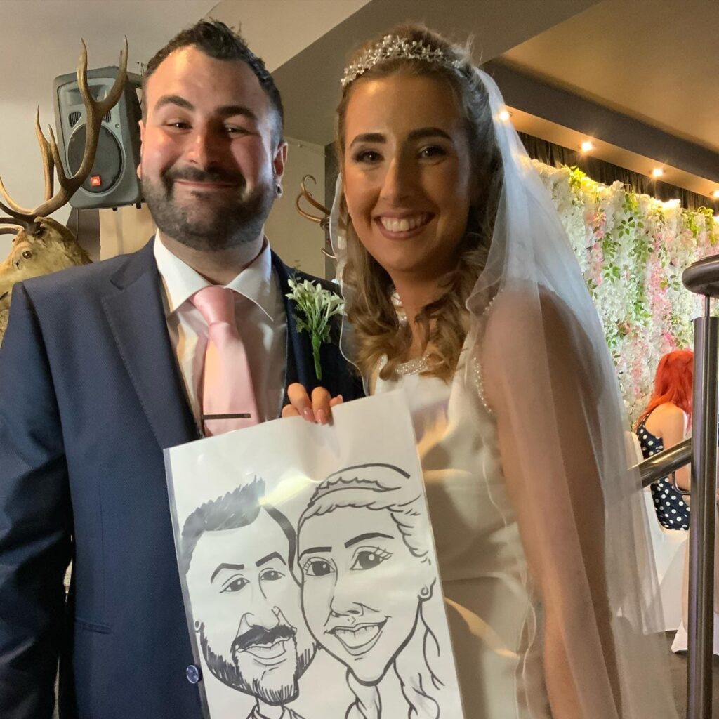 wedding caricature northern ireland gallery 6