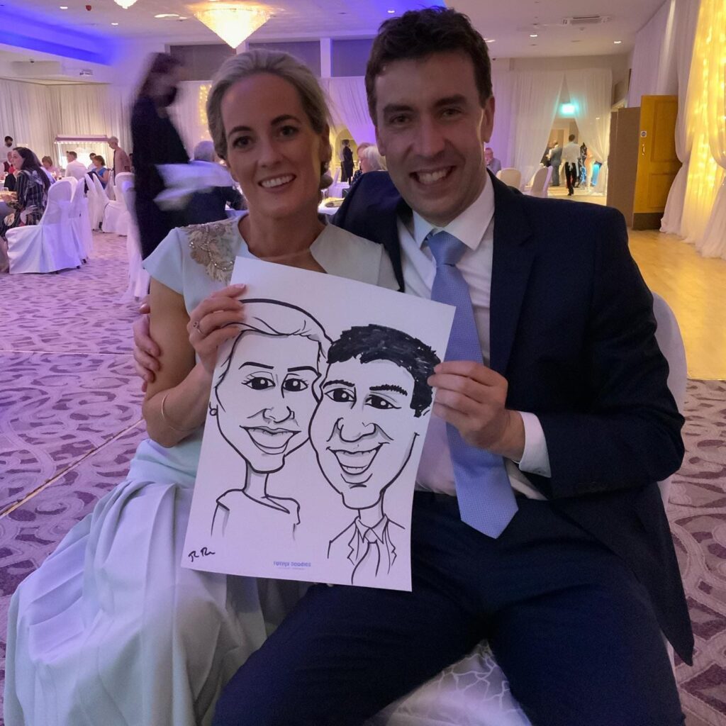 wedding caricature northern ireland gallery 9