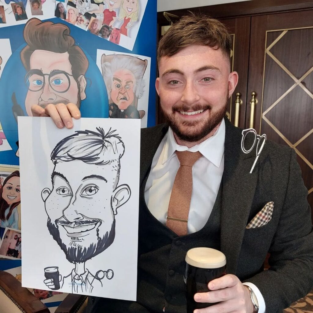 wedding caricature northern ireland gallery1